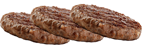 3 Steaks hachés S 100% pur boeuf