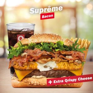 Suprême Bacon'N Qrispy Cheese