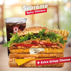 Suprême Spicy Chicken'n Qrispy Cheese