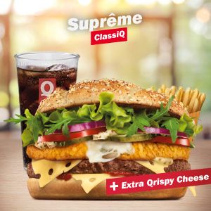 Suprême Classiq'N Qrispy Cheese