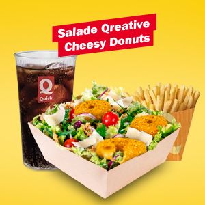 Formule Salade Qréative Cheesy Donut
