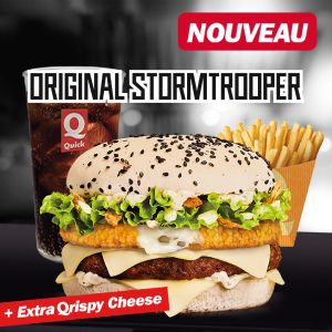 Bœuf Qreamy Cheese'N Qrispy Cheese