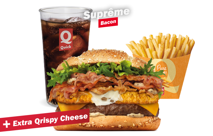 Suprême Bacon'N Qrispy Cheese