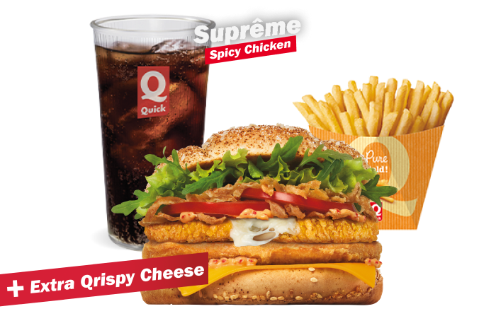 Suprême Spicy Chicken'n Qrispy Cheese