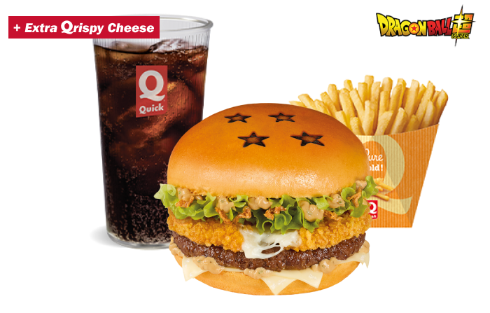 Burger Teriyaki Beef'N Qrispy Cheese