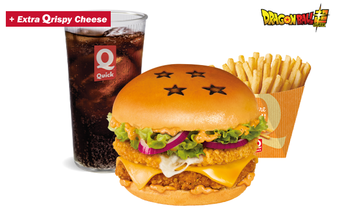 Burger Sriracha Chicken'N Qrispy Cheese