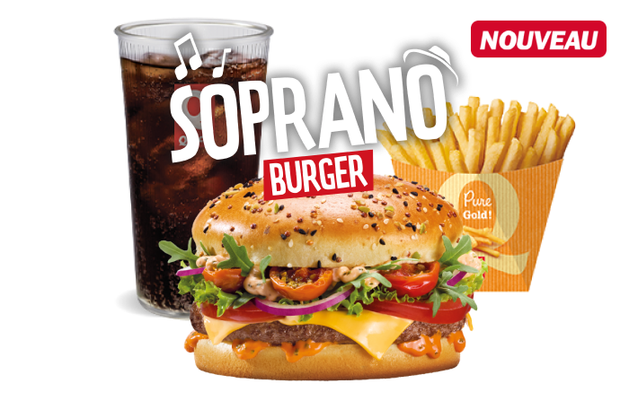 Soprano Burger Beef