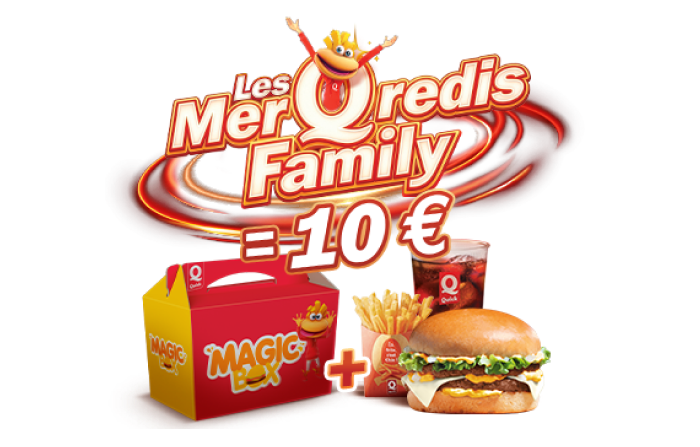 Menu MerQredis Family