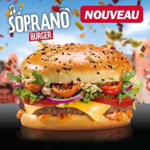 Soprano Burger Beef