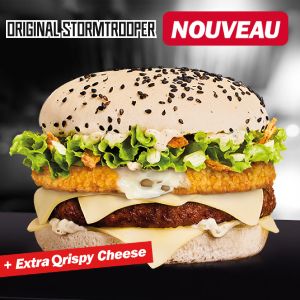 Bœuf Qreamy Cheese'N Qrispy Cheese