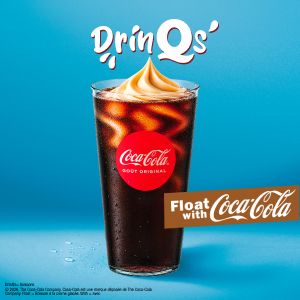 Float with Coca-Cola® icon