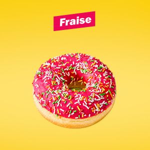 Donut Fraise Vermicelles icon