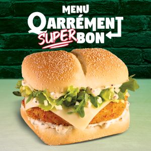 Qarré Burger Veggie