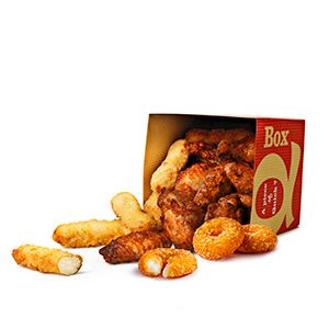 Quickbox Cheesy Donut Emmental