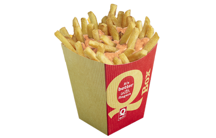 Grande Frite Sauce Goût Fumé