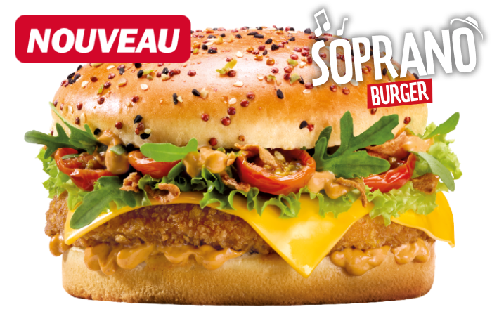 Soprano Burger Poulet