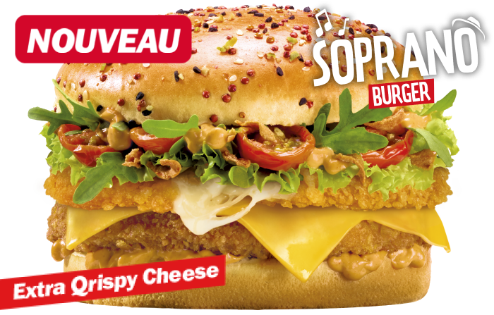 Soprano Burger Qrispy Chicken