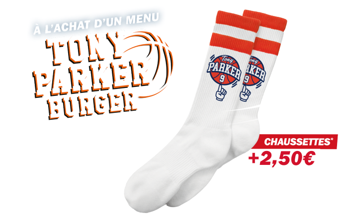 Chaussettes Tony Parker