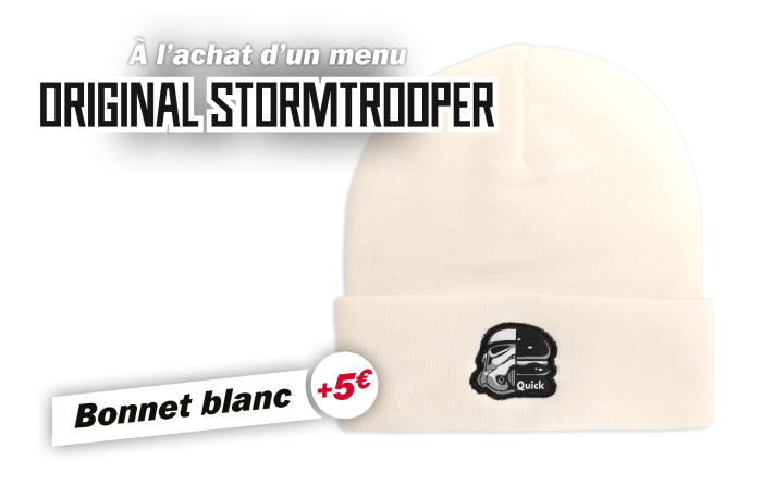 Bonnet Blanc StormTrooper