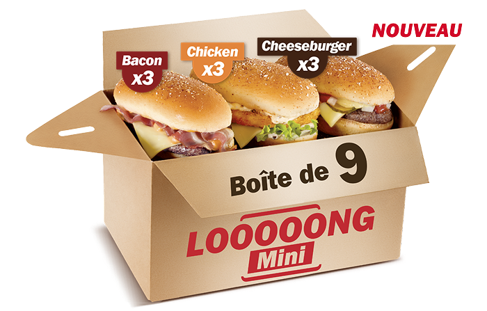 Boite de 9 Mini Longs