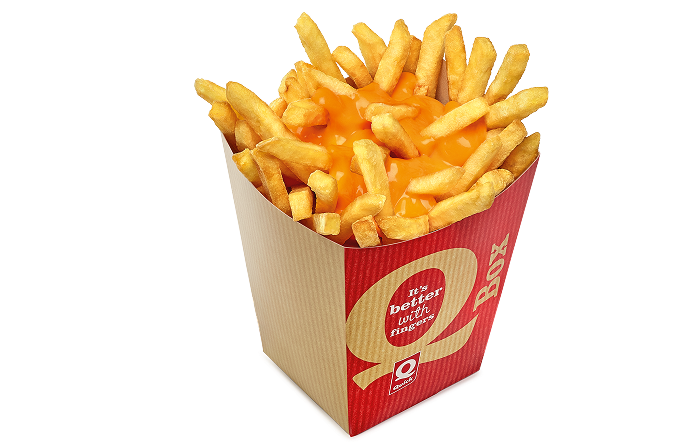 Frite Cheddar Grande Frite Cheddar - Frites et Finger food chez Quick
