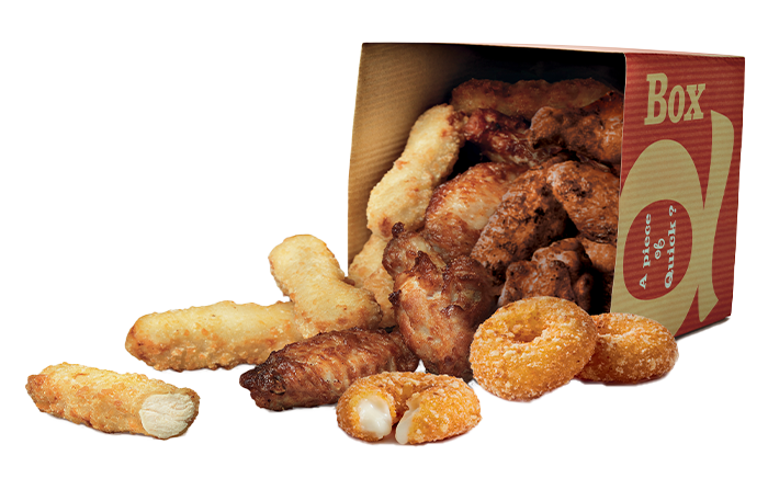 Quickbox Cheesy Donut